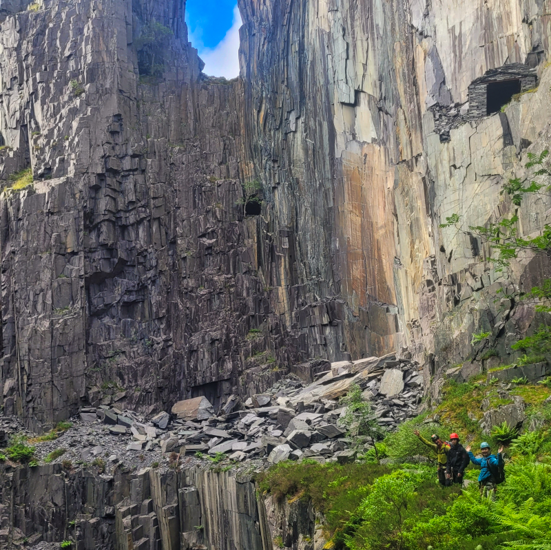 Journeys Journeying through the depths of Dinorwic Quarry