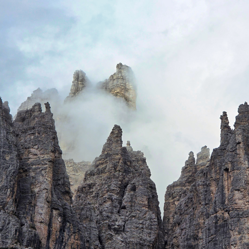 Home dolomites mist crag