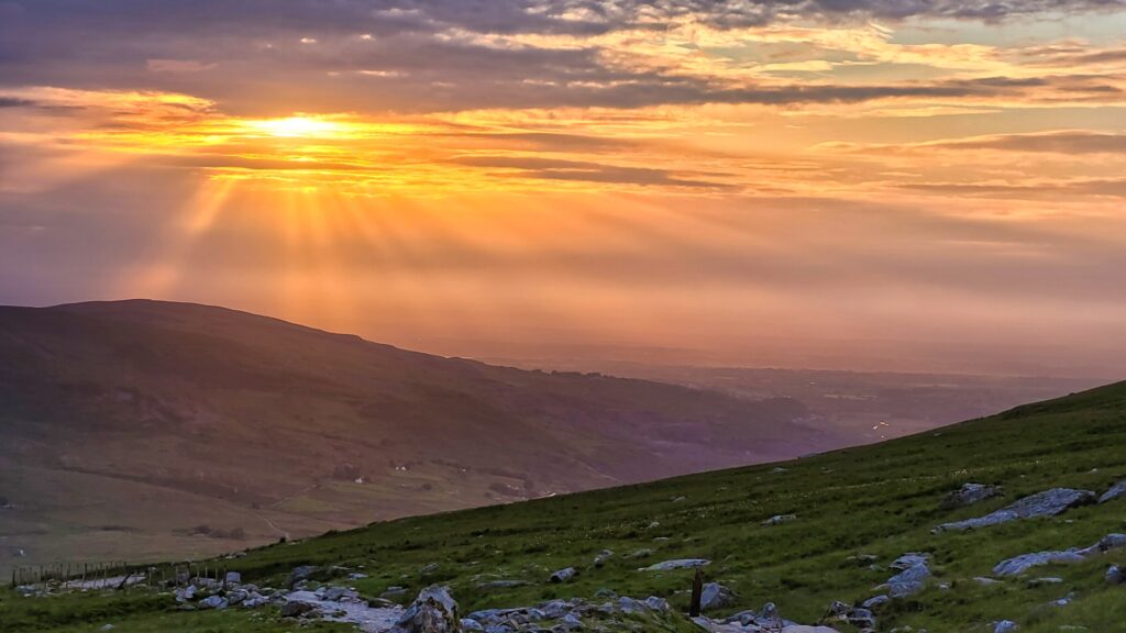 snowdon sunset