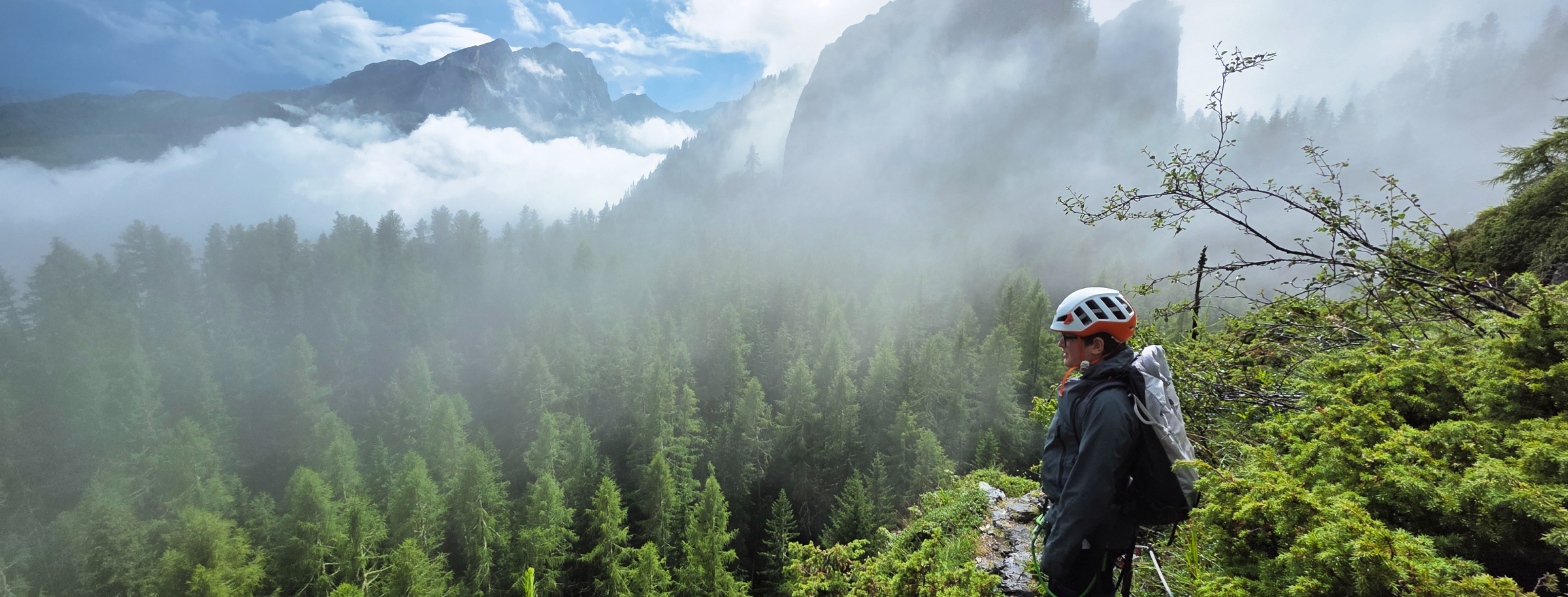 Home Via Ferrata in Laste, Dolomites, Italy
