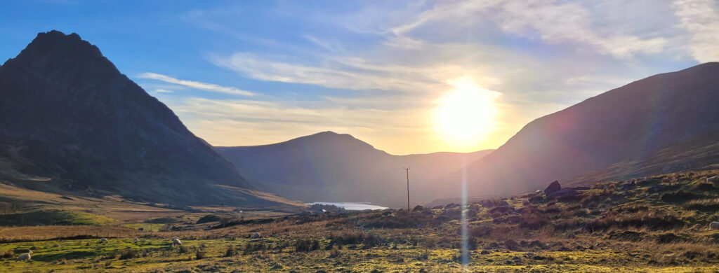 Snowdonia Way — Low Route Guided ogwyn sunset