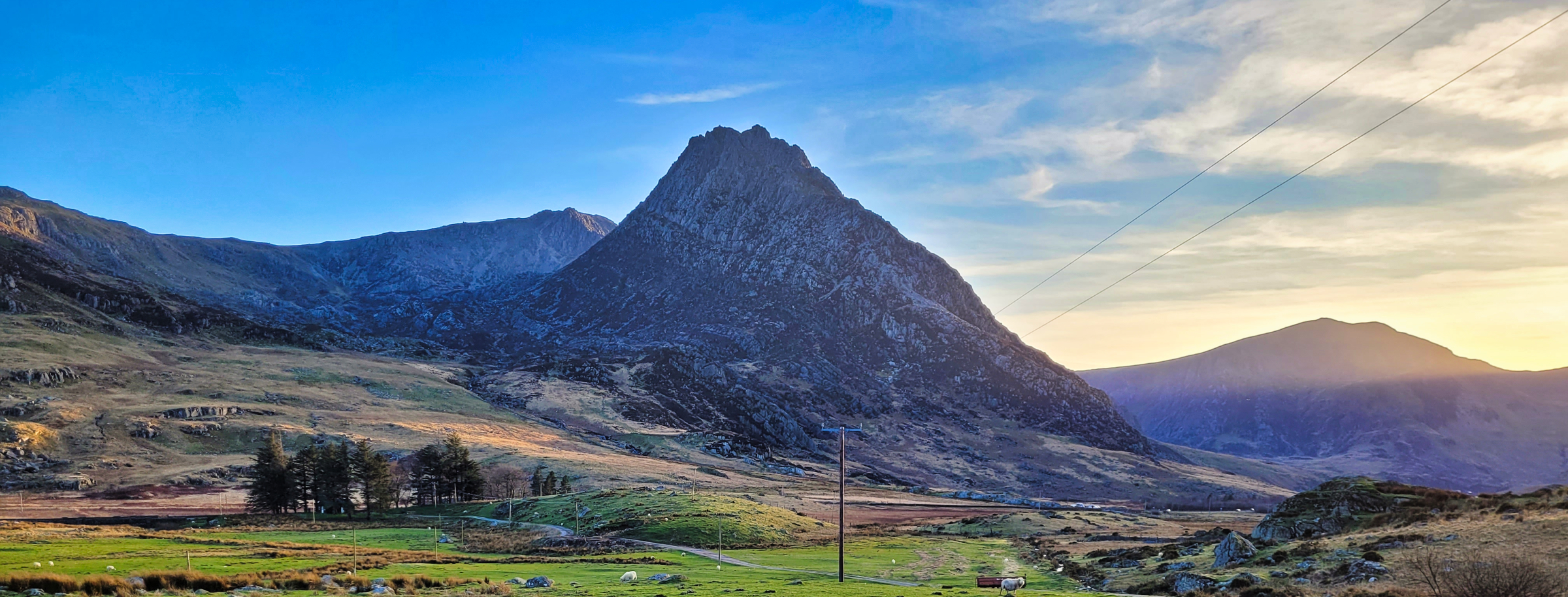 Snowdonia Way — Low Route Mentored Expedition tryfan sunset